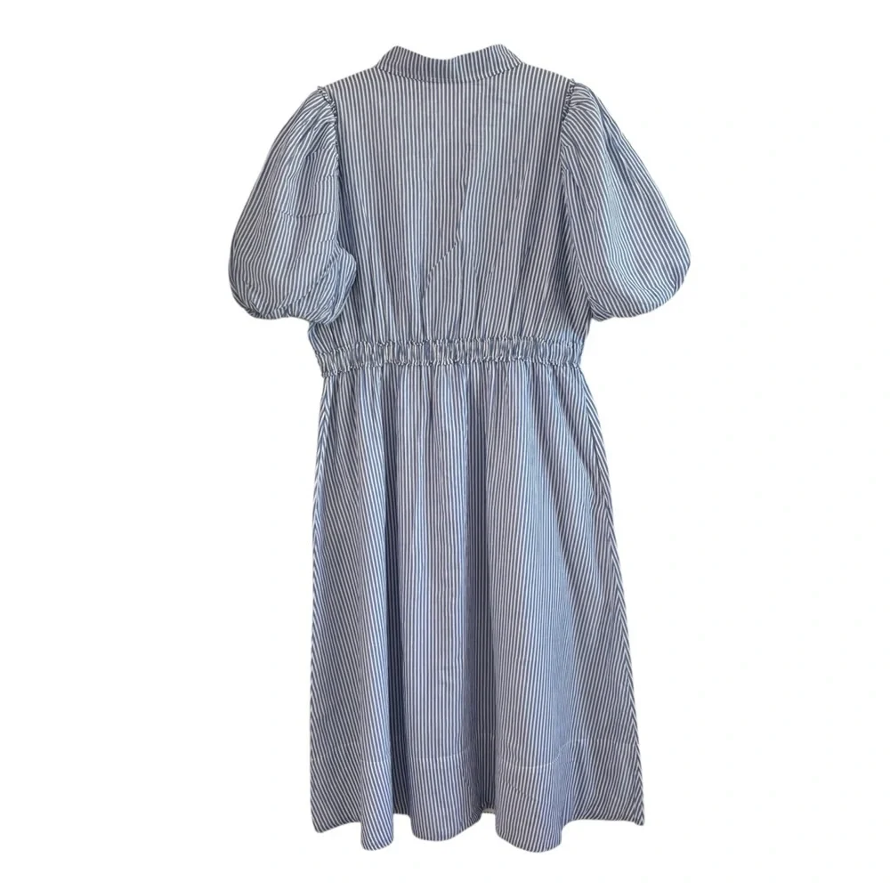 LILLY PULITZER Tassie Midi Dress Blue Style 013136 SZ 16 - Picture 10 of 15